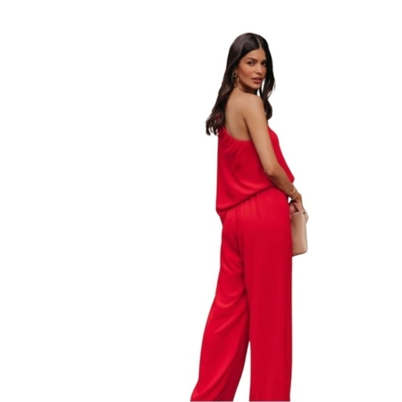Vici Collection One Shoulder Jumpsuit - Picture 2 of 6